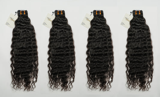 Raw Indian Curly Hair 4 Bundles Deal